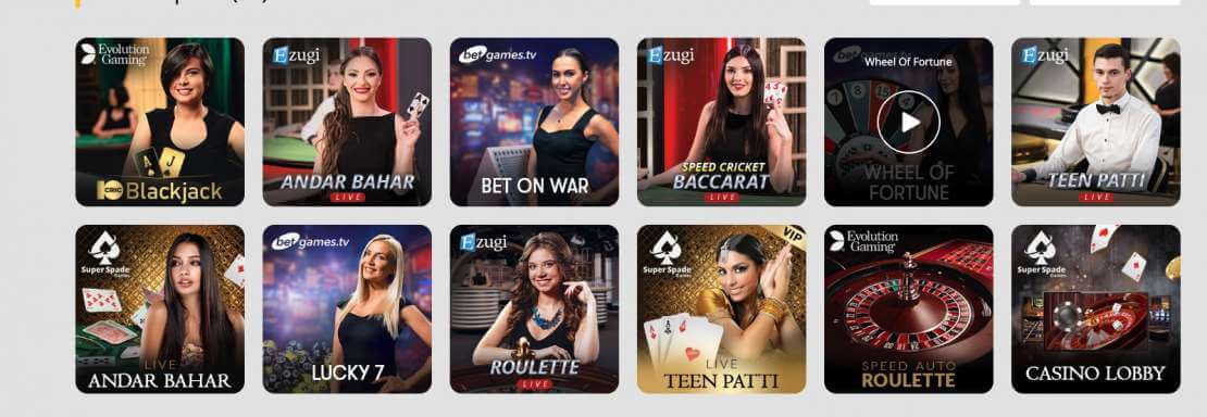 10Cric live casino 10Cric india