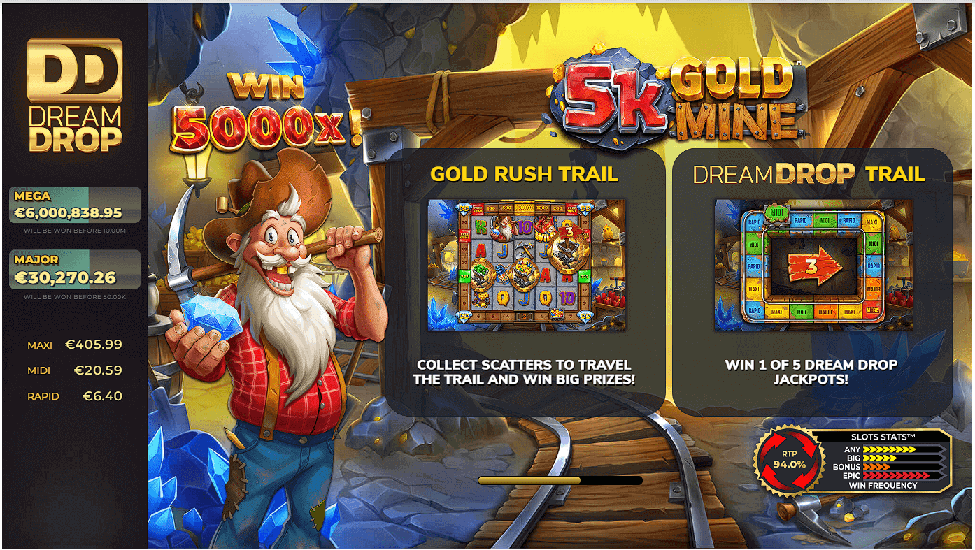 5K Gold Mine Dream Drop 
