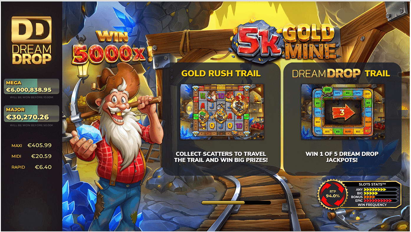 5K Gold Mine Dream Drop