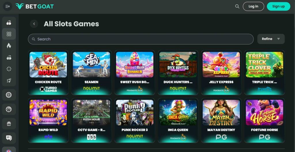 BetGoat games