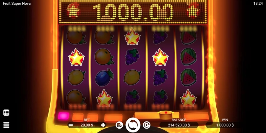 fruit super nova evoplay