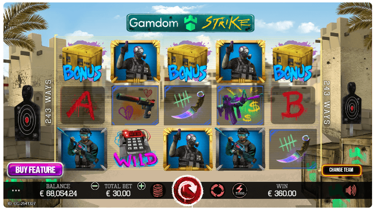 gamdom strike slot by caleta