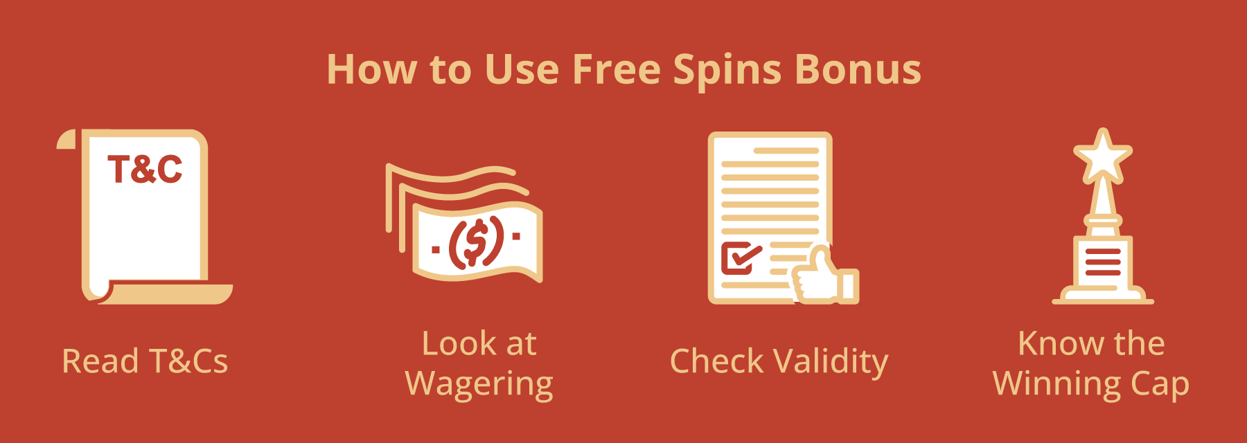 how to use free spins bonus