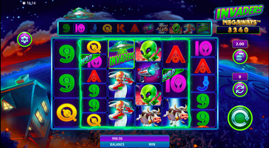 Invaders Megaways Slot