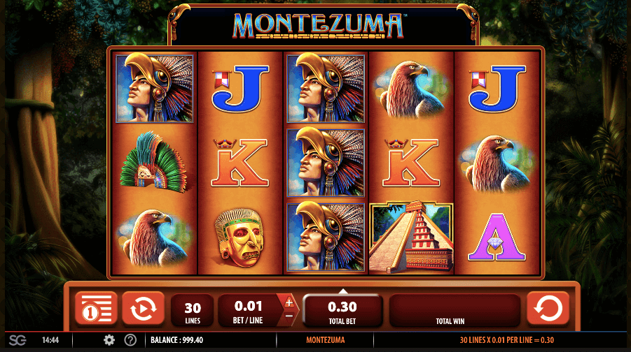 MOntezuma Megaways slot