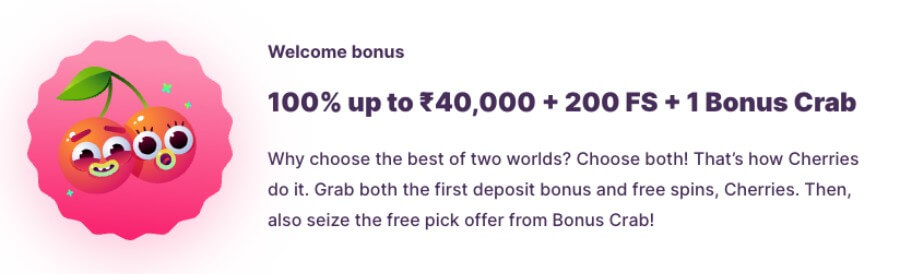 Nomini Indian online casino welcome bonus