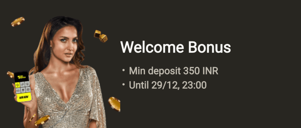 Parimatch India welcome bonus offer promo