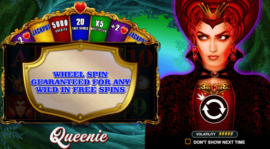Queenie online slot India Pragmatic Play Bonus feature