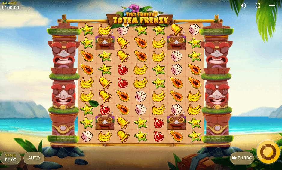 Tiki Fruits Totem Frenzy Slot Game Home Screen India Players