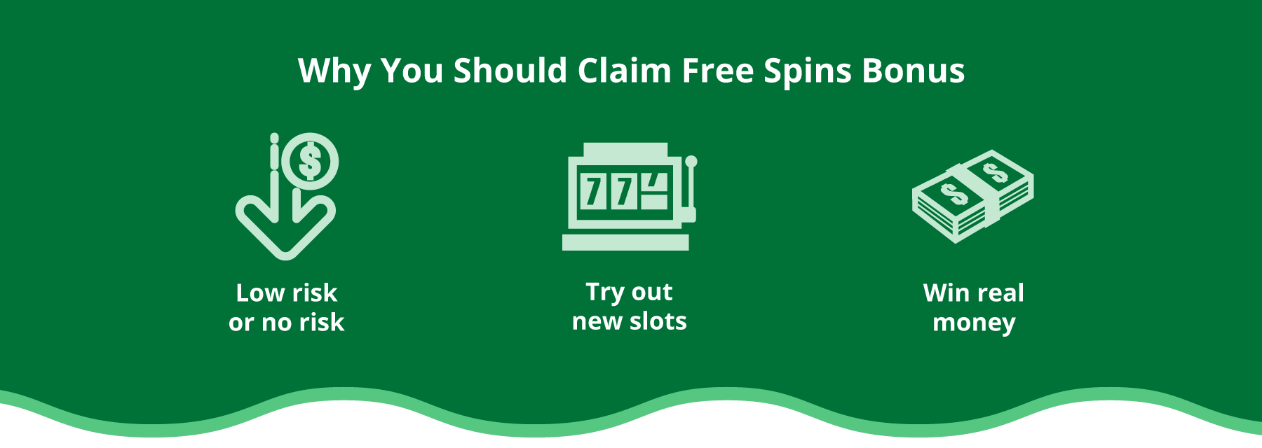 why claim free spins bonus