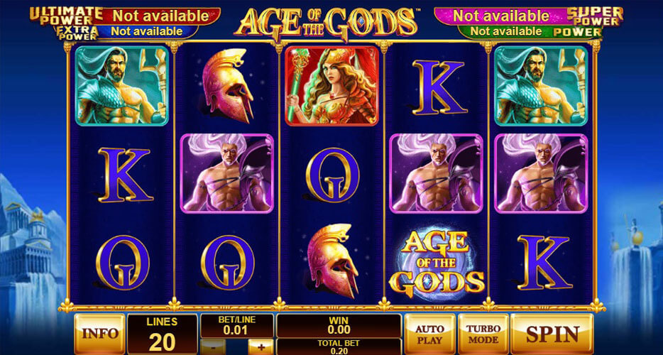 Age of the Gods slot 