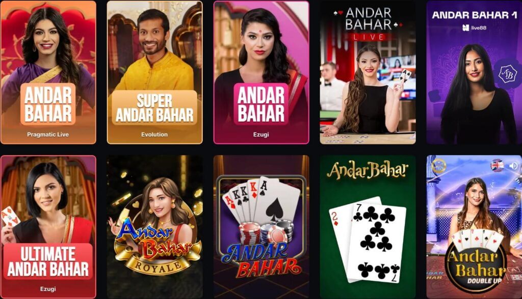 andar bahar at menace casino