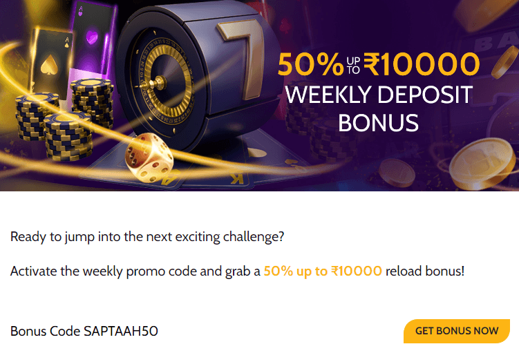 betindi casino weekly deposit promo