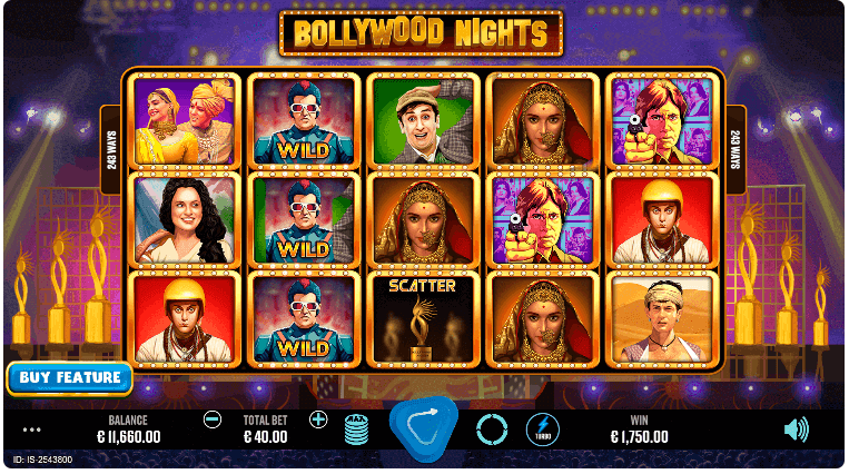 bollywood nights by caleta gaming