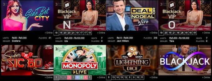 Bons Live Casino 