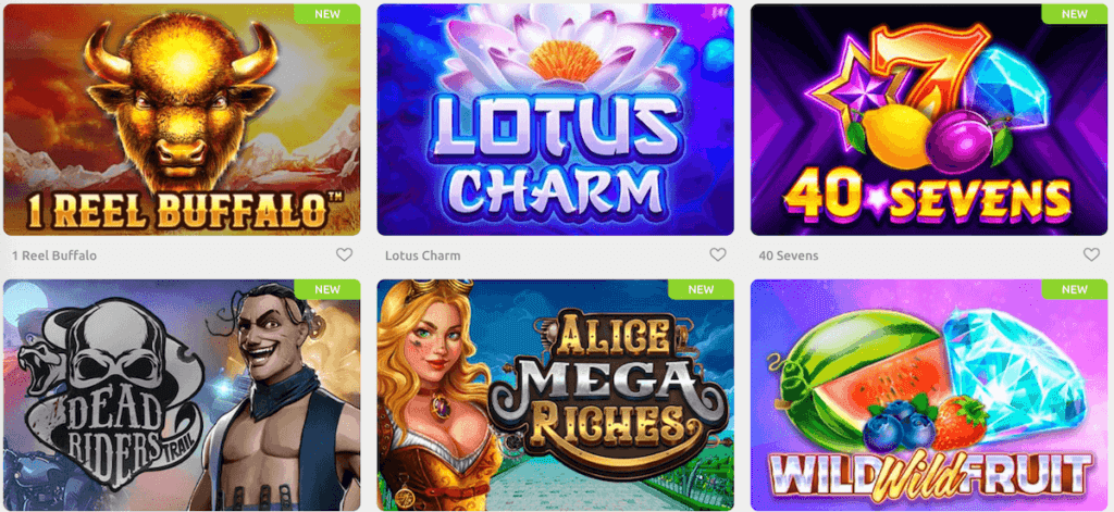 New games at Cadoola India Online Casino