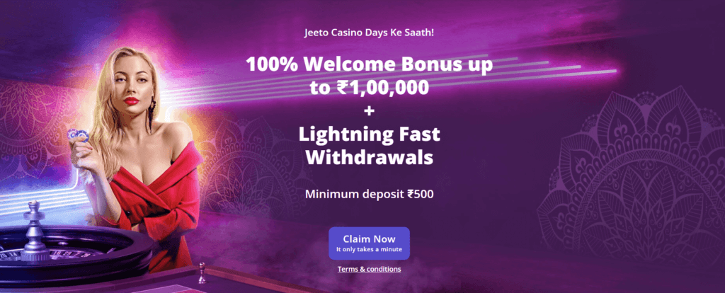 online casino bonus india