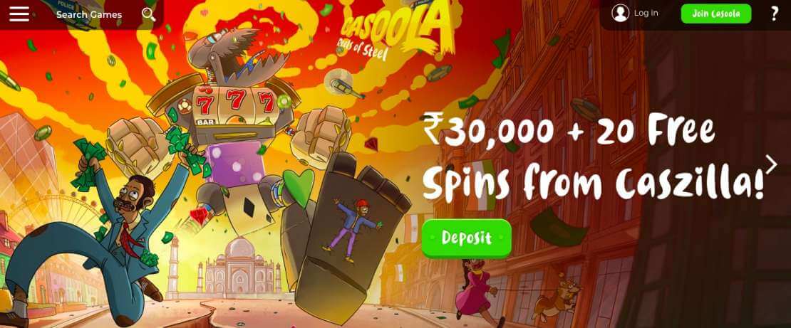 Casoola India Bonus Casoola Casino IN