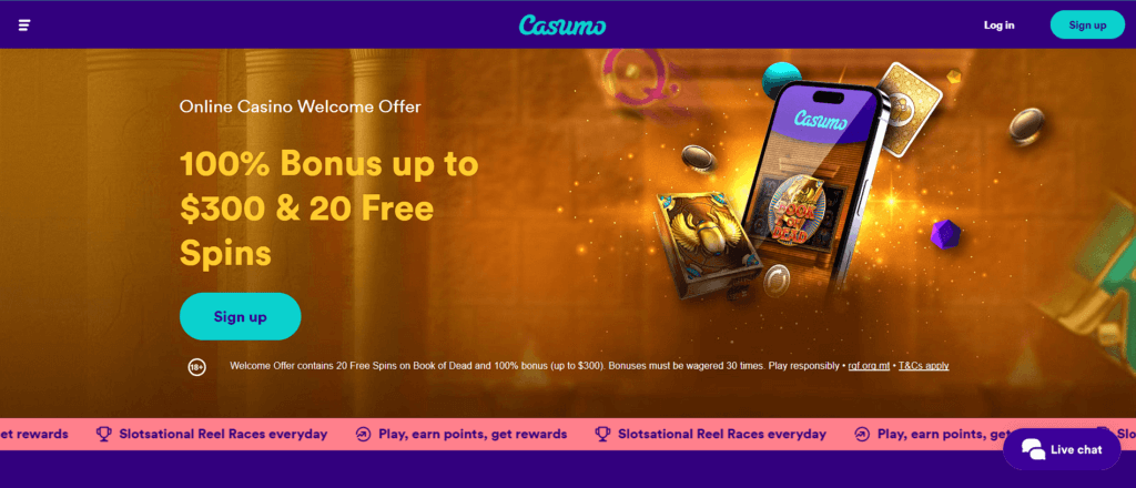 casumo best payout casino india