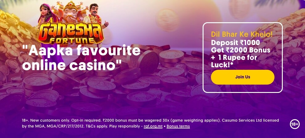 Casumo Casino review Casumo India Bonus