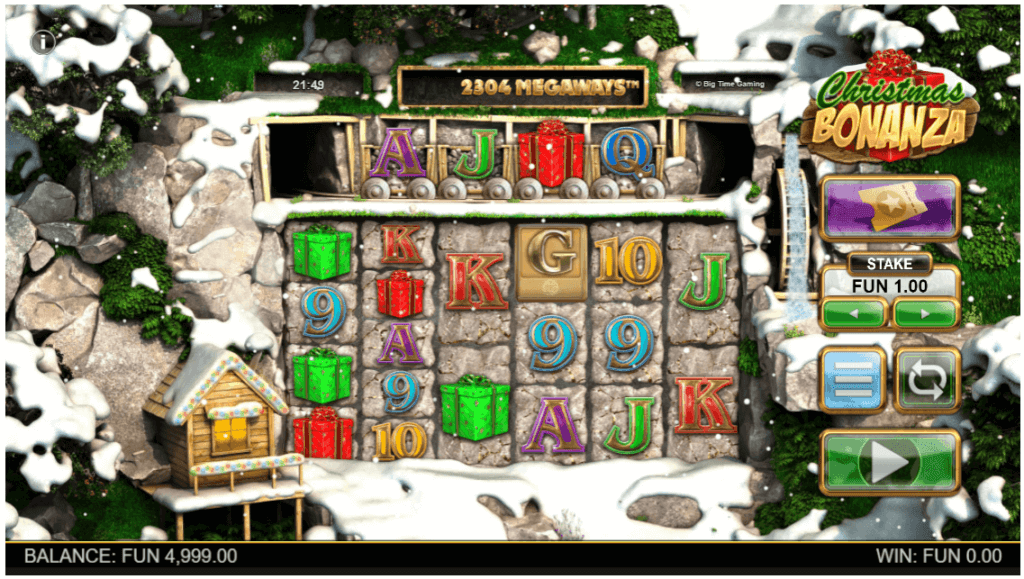 christmas bonanza by big time gaming