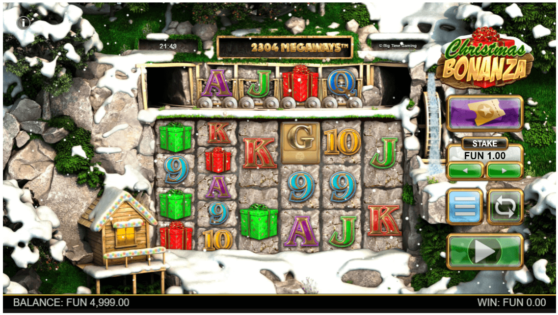 christmas bonanza by big time gaming - India Casinos