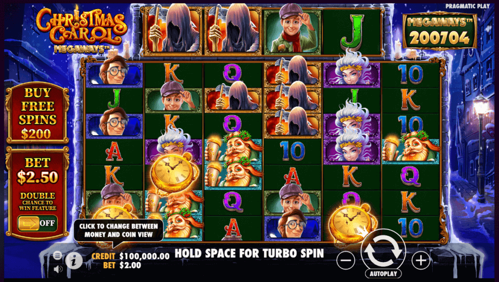 Pragmatic Play's Christmas Carol Megaways