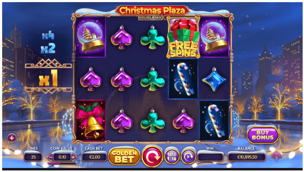 christmas plaza doublemax yggdrasil