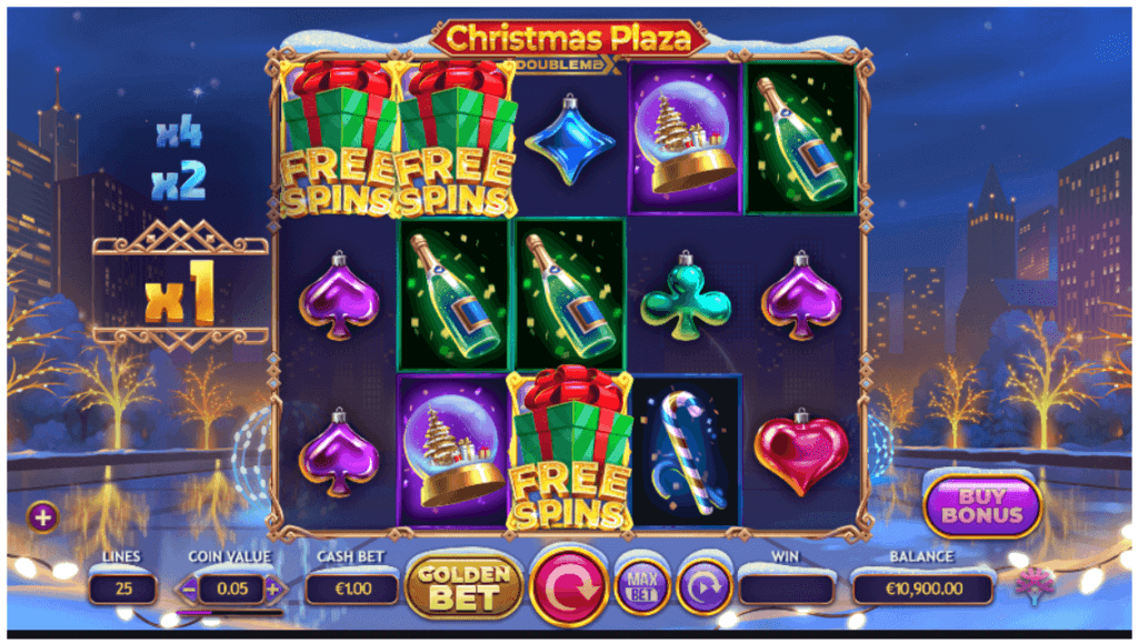 christmas plaza doublemax slot review