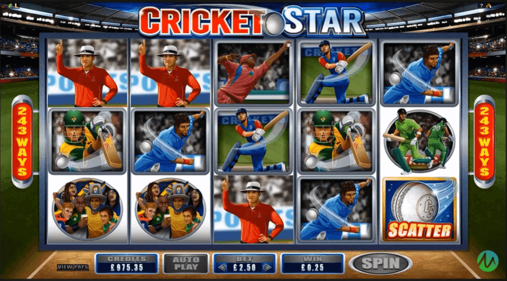 Cricket Star Jackpot or Maximum Win