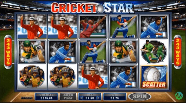 cricket star slot review