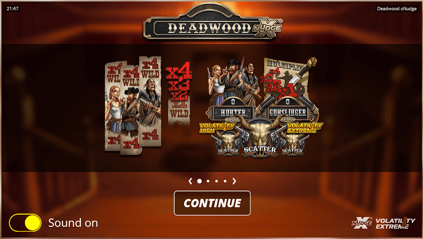Deadwood slot game