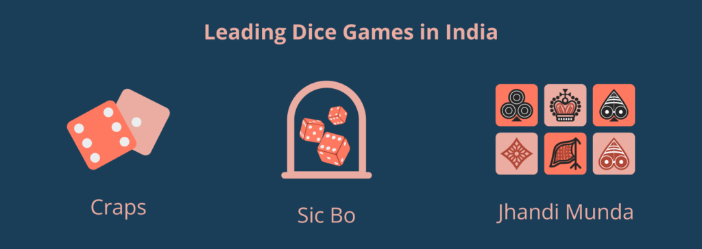 dice games india craps sic bo jhandi munda india casino