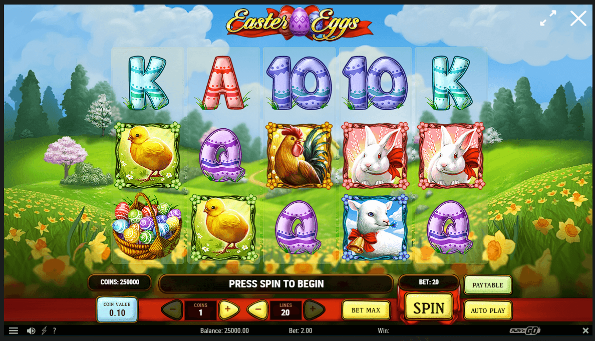 easter eggs slot review