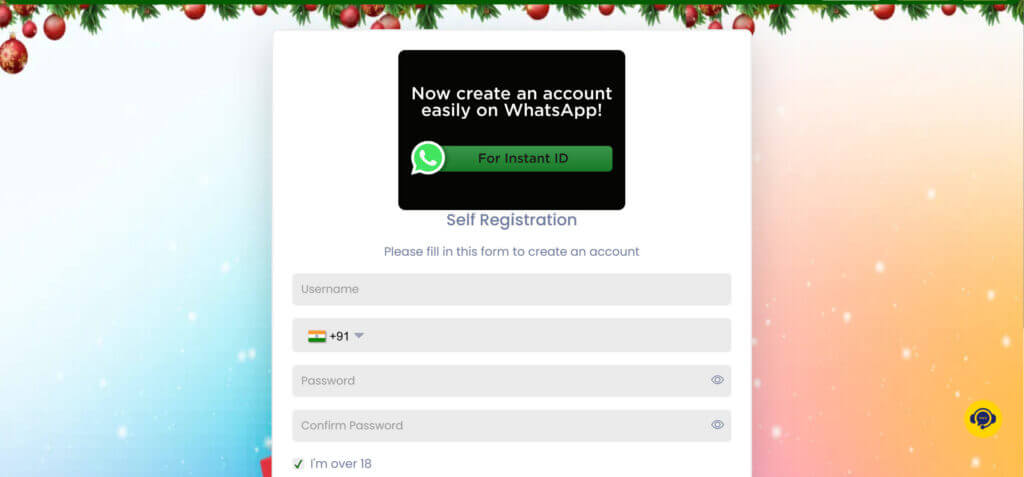 registration on EXCHmarket