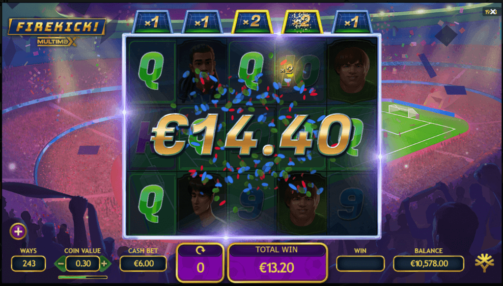 Firekick! MultiMax Slot Review | Win Up to 10,000x Bet