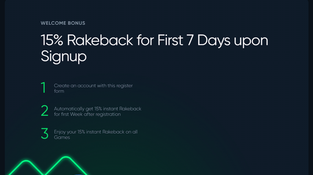 gamdom welcome offer