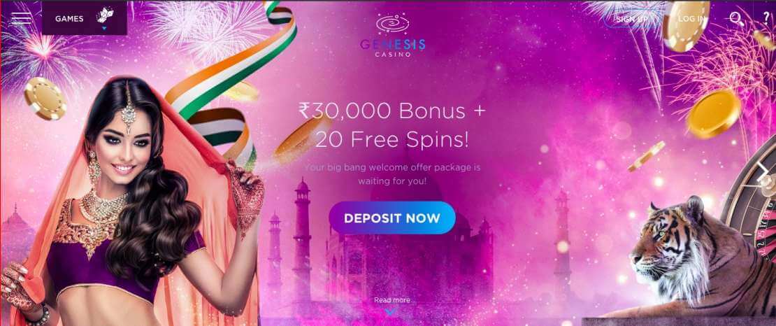 Genesis casino bonus India Genesis Casino IN