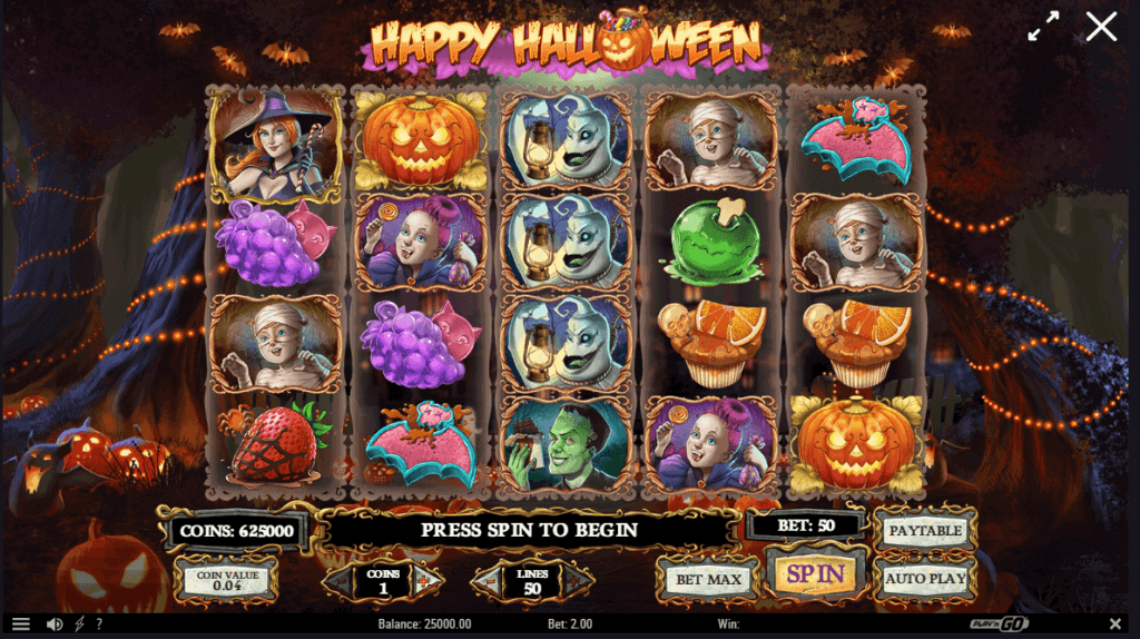 happy halloween slot play'n go india