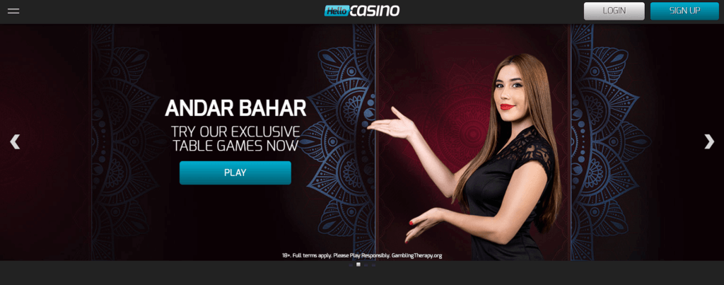 hello casino  best payout casino india