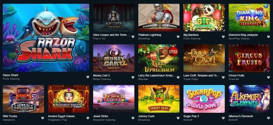 rajabets casino slot games