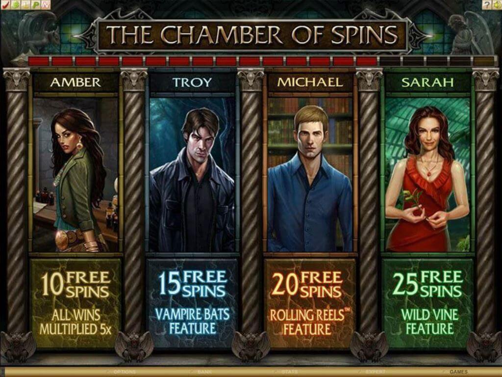 Play Immortal Romance Immortal Romance characters