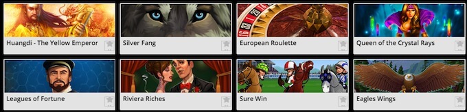 Jackpot City casino games