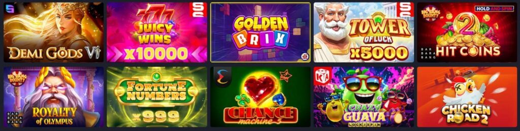 games at jvspinbet
