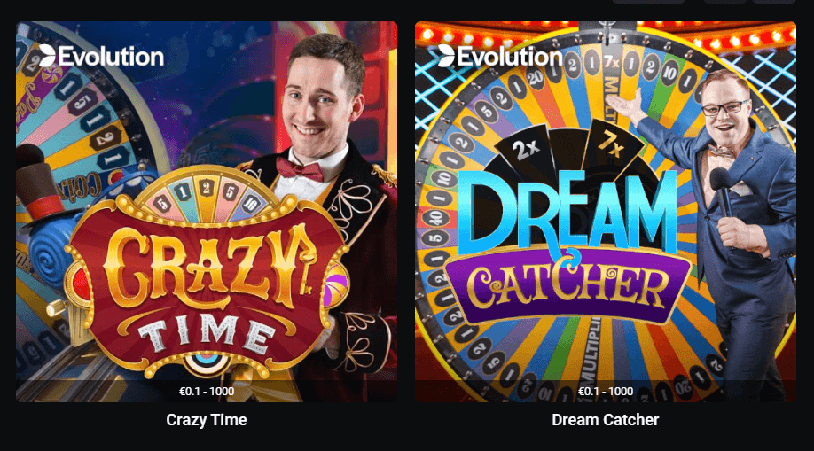 Live Game Shows at Leon Casino