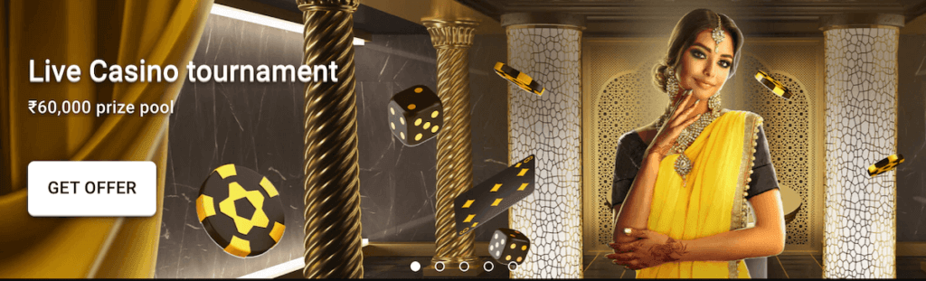 Live casino tournament at Leon Casino India
