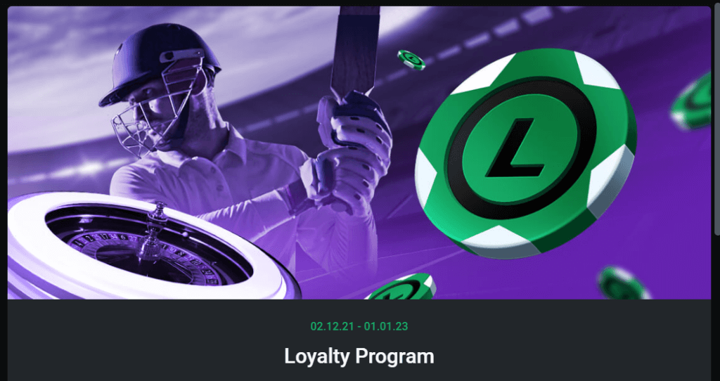 Leon Casino loyalty program for Indian players