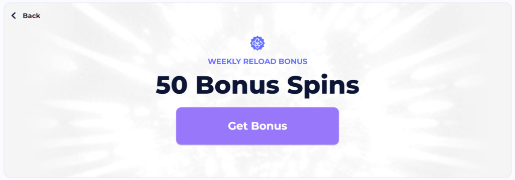 lightcasino reload bonus weekly