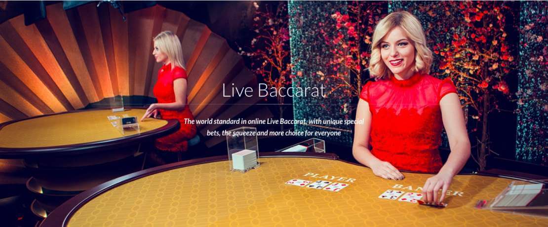 Live Baccarat online 