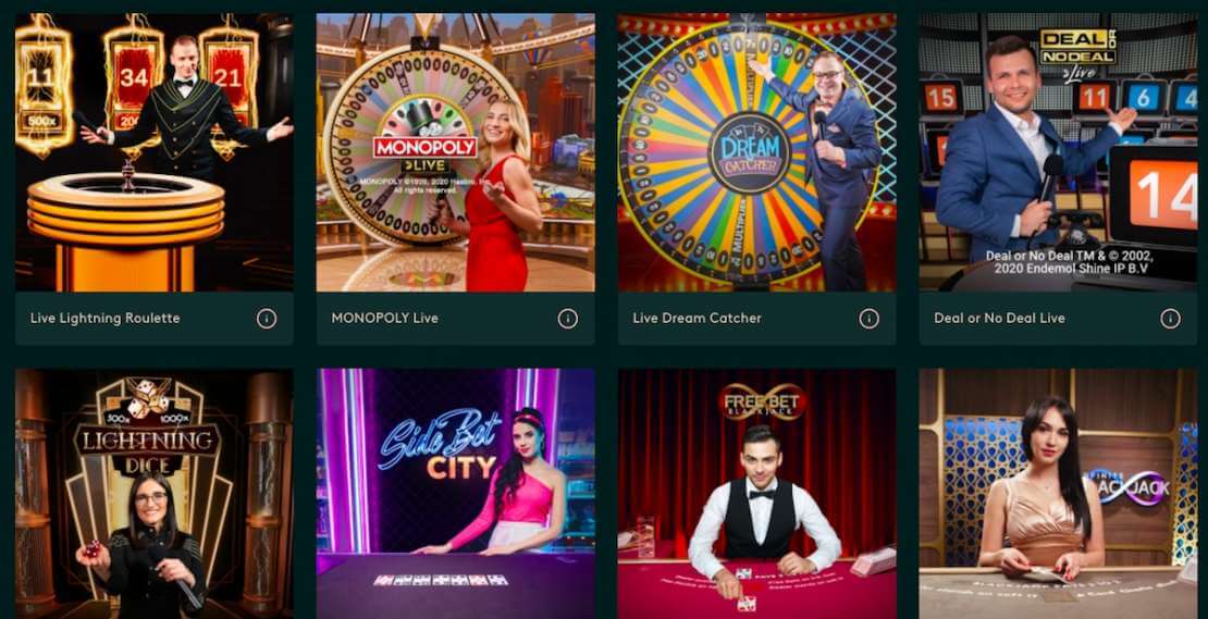 LiveCasino.com Review - online games